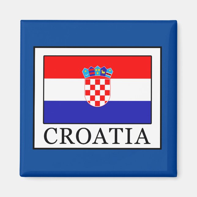 Imán Croacia (Frente)