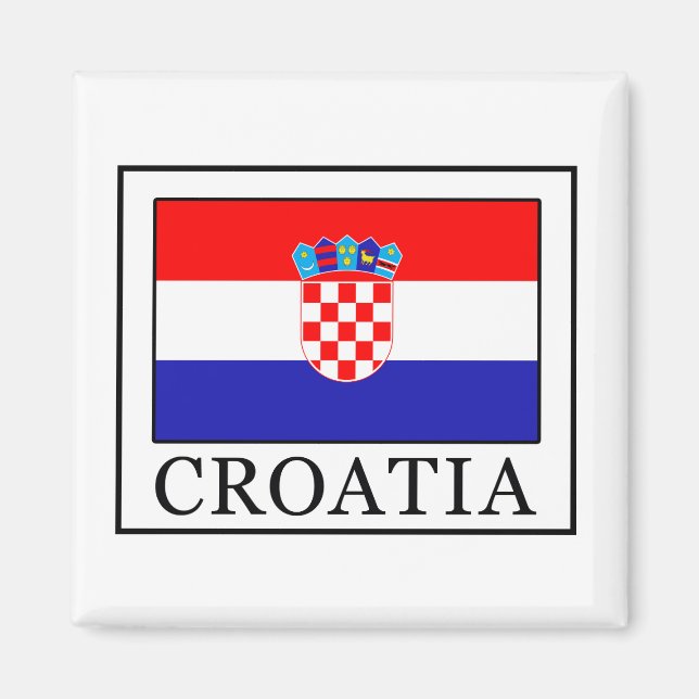 Imán Croacia (Frente)