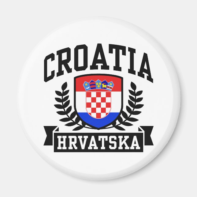 Imán Croacia (Frente)