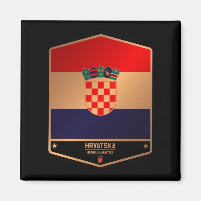 Imán Croacia (Frente)