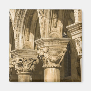 Imán Croacia, Dalmacia, Dubrovnik. Arcos de piedra y