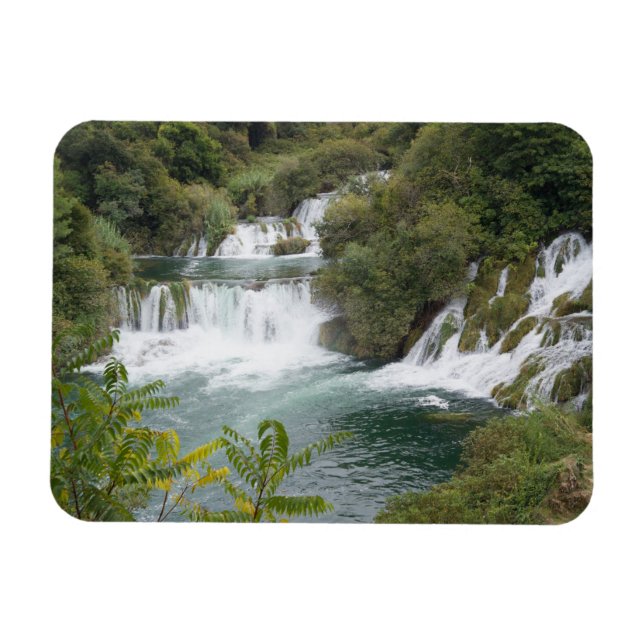 Imán Croacia, Dalmacia, Parque Nacional Cataratas de Kr (Horizontal)