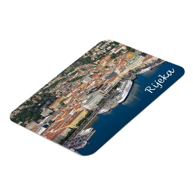 Imán Croacia - Rijeka - (Lado Izquierdo)