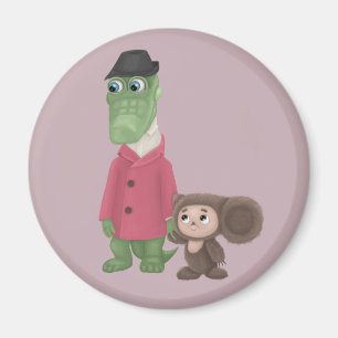 Imán Croc and friend