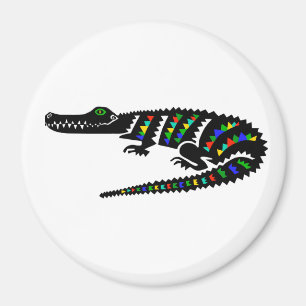 Imán CROCODILE Guay-Vida silvestre-Reptile-Naturaleza
