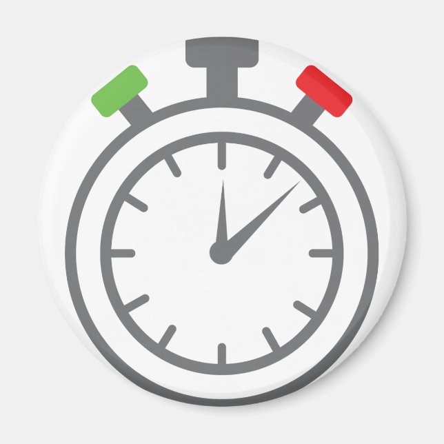 Imán cronómetro - temporizador de alarma (Frente)