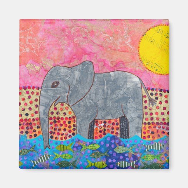 Imán Crossing River (Frente)