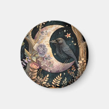 Crow Moon Magnet