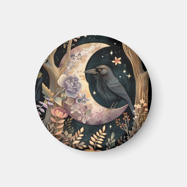 Imán Crow Moon Magnet (Frente)