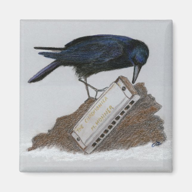 Imán Crow y Harmonica (Frente)