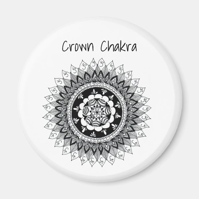Imán Crown Chakra Magnet (Frente)
