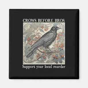 Imán Crows Antes De Que Bros Apoyen Tu Pesadilla De Ase