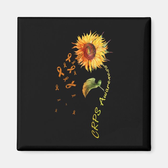 Imán Crps Awareness Sunflower Tees (Frente)