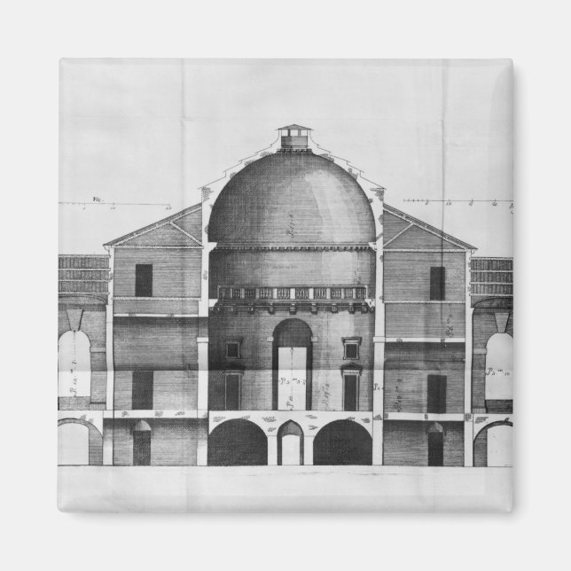 Imán Cruce de la Villa Rotonda (Frente)