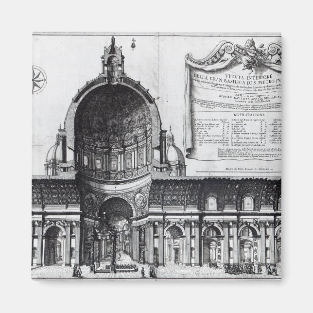 Imán Cruce longitudinal de San Pedro (Frente)