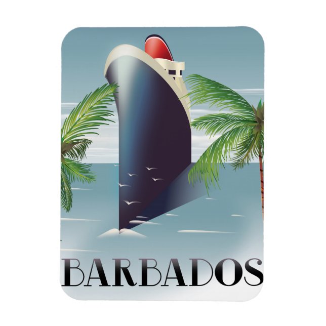 Imán Crucero a Barbados (Vertical)