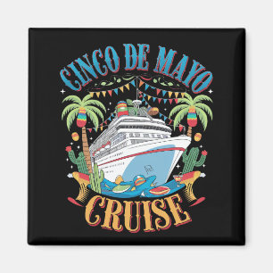 Imán Crucero Cinco De Mayo México Barco Mexicano Fiesta