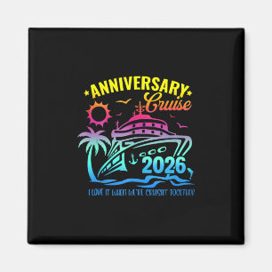 Imán Crucero de Aniversario 2026 Creando Recuerdos Junt
