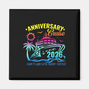 Imán Crucero de Aniversario 2026 Creando Recuerdos Junt