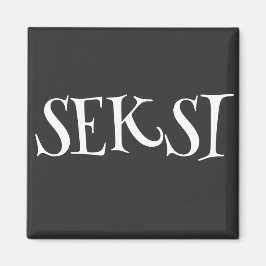 Imán Crucero de cena de fiesta de celebración de SEKSI 
