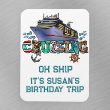 Crucero de Cumpleaños Personalizado Oh Barco