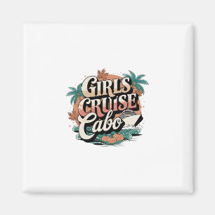 Imán Crucero de destino de Cabo para mujeres vacaciones