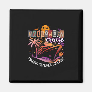 Imán Crucero de Halloween familiar 2025 Crucero familia