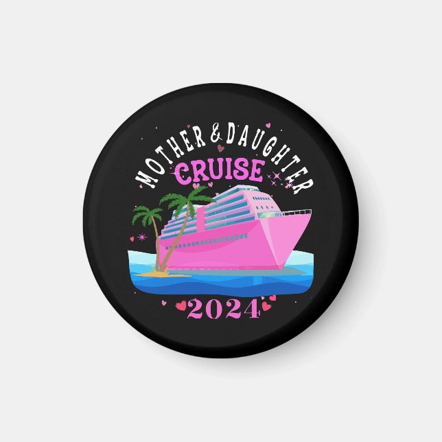 Imán Crucero de madre e hija 2024 (Frente)