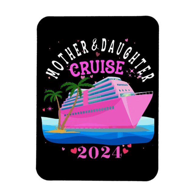 Imán Crucero de madre e hija 2024 (Vertical)