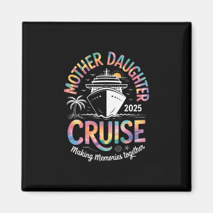 Imán Crucero de madre e hija vacaciones 2025 recuerdos