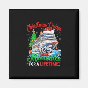 Imán Crucero de Navidad 2025 Creando Recuerdos Para Una