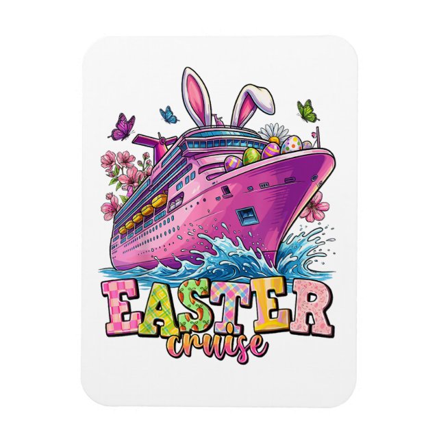 Imán Crucero de Pascua 2026 (Vertical)