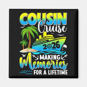 Imán Crucero de primos 2026 creando recuerdos para toda