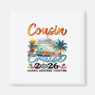 Imán Crucero de primos 2026 Crucero de primos viaje de 