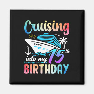 Imán Crucero en mi cumpleaños número 15