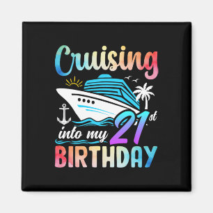 Imán Crucero en mi cumpleaños número 21