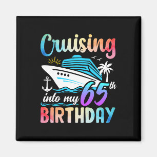Imán Crucero en mi cumpleaños número 65