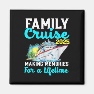 Imán Crucero Familiar 2025 Creando Recuerdos Para Toda