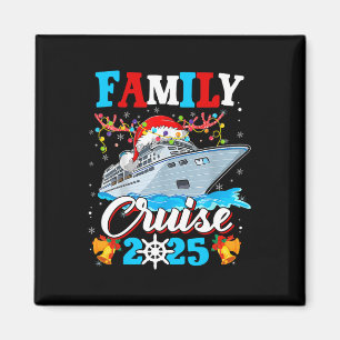 Imán Crucero Familiar 2025 Crucero de Navidad Familiar
