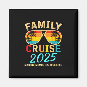 Imán Crucero Familiar 2025 Playa Combinando Vacaciones