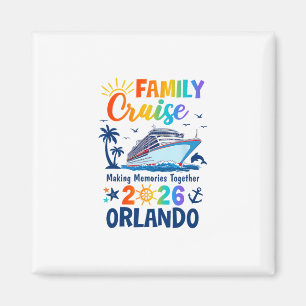 Imán Crucero Familiar de Vacaciones en Orlando 2026 Fam