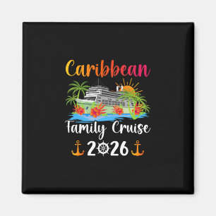 Imán Crucero Familiar por el Caribe 2026 Cruceros Famil