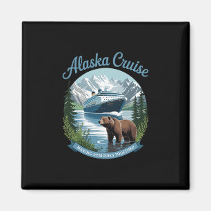 Imán Crucero por Alaska Creando Recuerdos Juntos Vacaci
