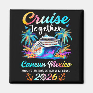 Imán Crucero por Cancún 2026 vacaciones familiares en c