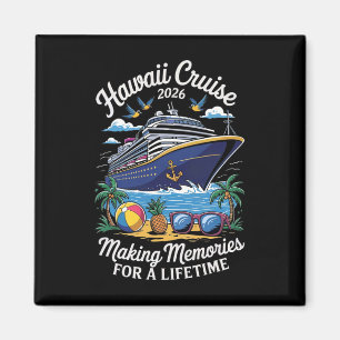 Imán Crucero por Hawái Vacaciones 2026 Viaje Familiar C