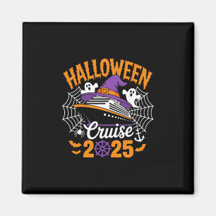 Imán Crucero Retro de Halloween 2025 Familiares con Dis