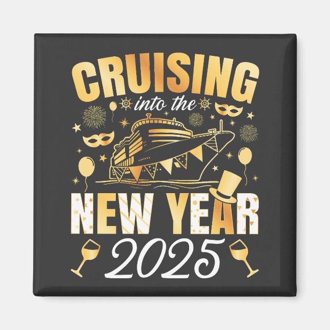 Imán Cruceros a la plaza 2025 (Frente)