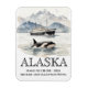 Imán Cruceros Alaska Cruise Orca (Vertical)