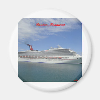 Imán Cruceros anclados en Roatan, Honduras