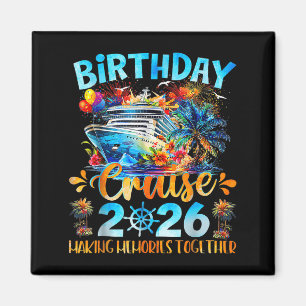 Imán Cruceros por el cumpleaños 2026 para hacer Recuerd